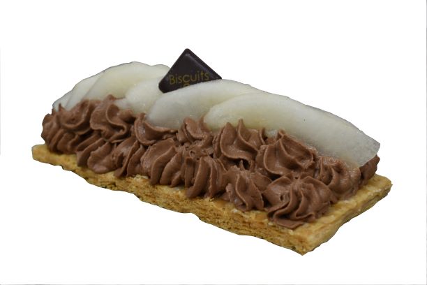 Tartine poire-choco
