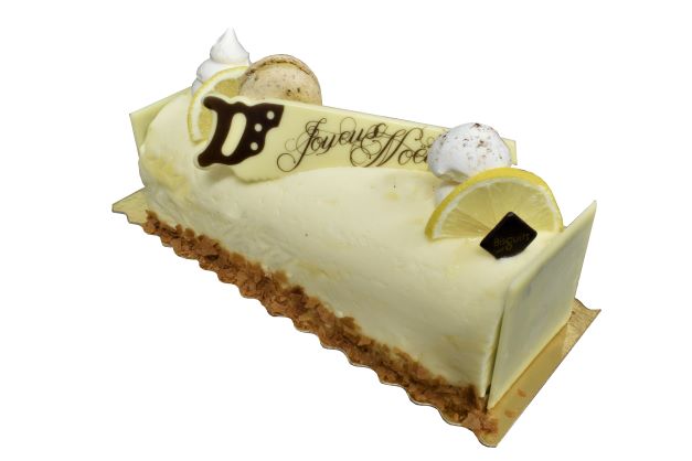 Bûche citron-amandes