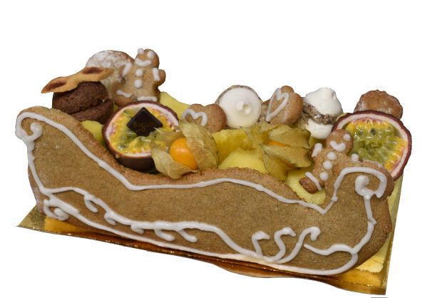 Traîneau Noël exotique