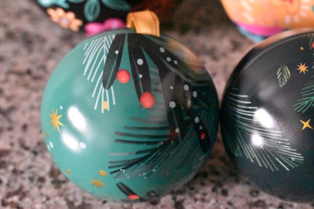 Boule métallique Diam 6cm
