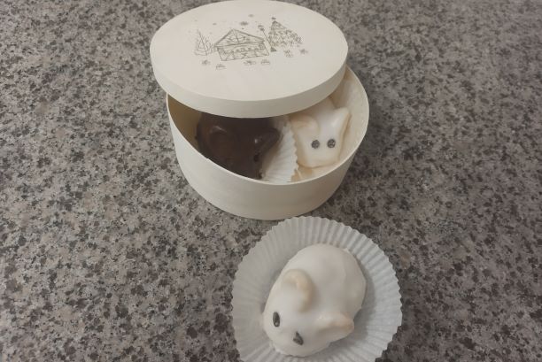 Boîte fromage Souris