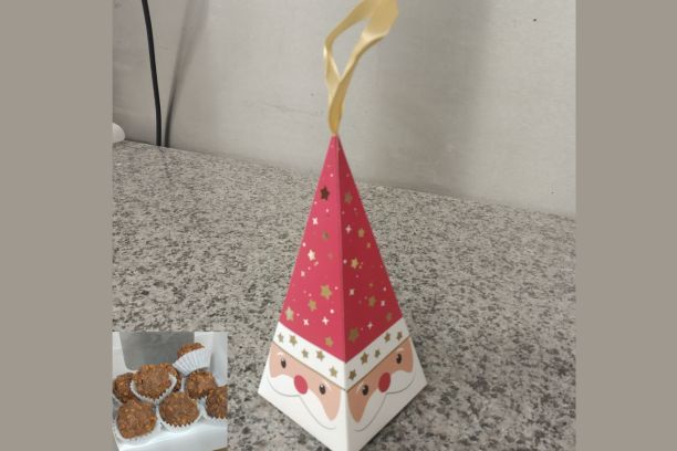 Suspension sapin père Noël